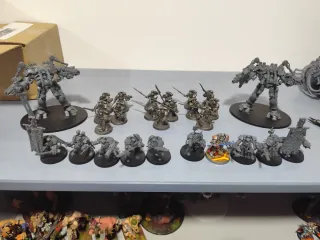 Miniaturas Caballeros Grises Warhammer 40k