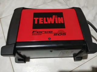 Soldadora Inverter Telwin Force 205 + pantalla aut