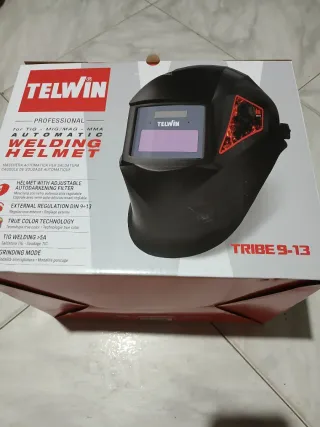Soldadora Inverter Telwin Force 205 + pantalla aut