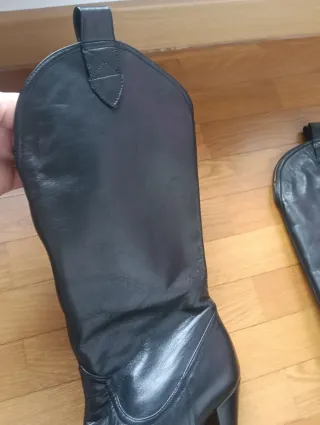 Botas Uterqüe Negras Tacón