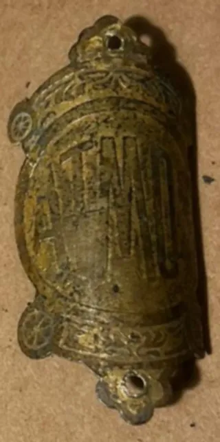 Lote chapas/placas bicis francesas antiguas