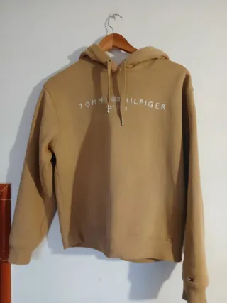 Sudadera Tommy Hilfiger Beige de mujer