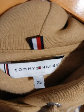 Sudadera Tommy Hilfiger Beige de mujer