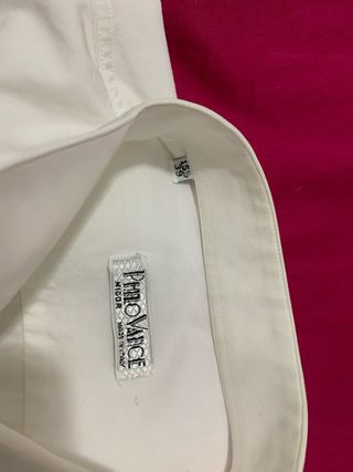 Camicia uomo papillon e gemelli