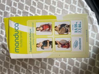 Mochila Portabebés Manduca Roja