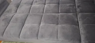 Sofá chaise longue gris