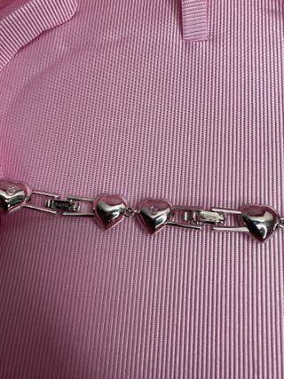 Collar Swarovski corazones Ariana grande NUEVO