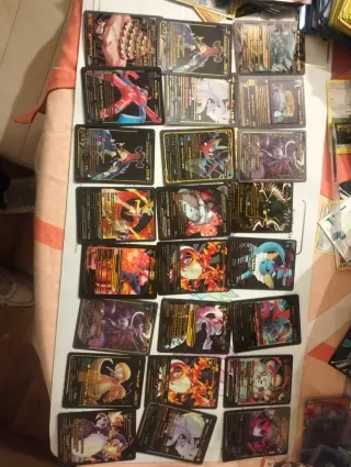 24 Cartas Pokémon Negras