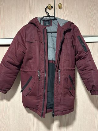 Abrigo niño El Corte Inglés rojo