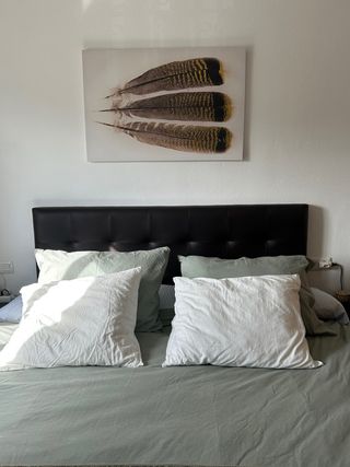 Cabecero de cama tapizado