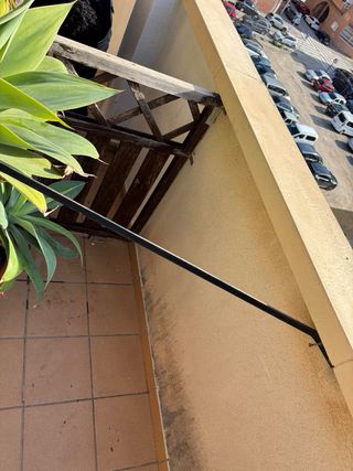 Valla de madera rústica para jardín