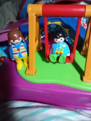 Playmobil 1,2,3 Parque Infantil 70130