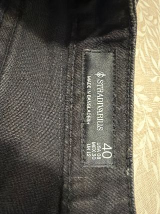 PANTALONES NEGROS CON BRILLO (NO HAGO ENVIOS)