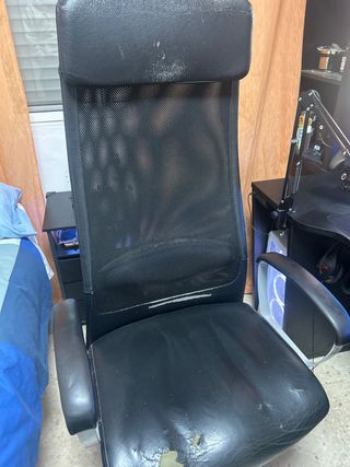 Silla Oficina Ergonómica Ikea Markus Negra