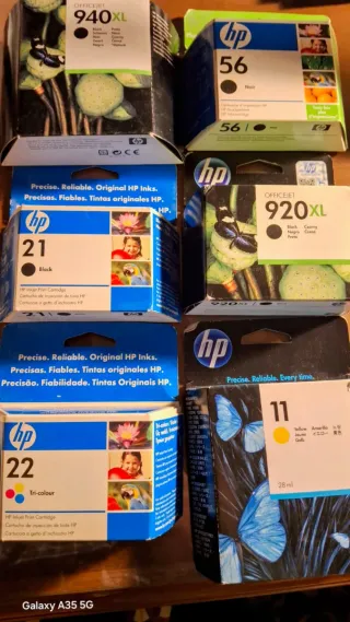 Cartuchos HP Nuevos