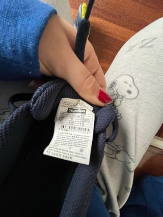 Zapatillas Atletismo Clavos Azul/Amarillo talla 38