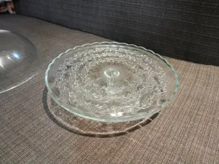 Expositor de pastel de cristal