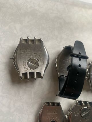 Lote de 5 relojes Swatch para piezas