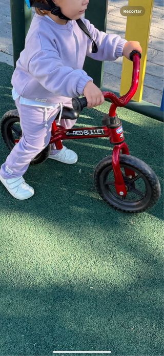 Bici aprendizaje Chicco Roja sin pedales