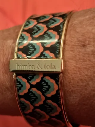 Pulsera ancha Bimba y Lola estampado