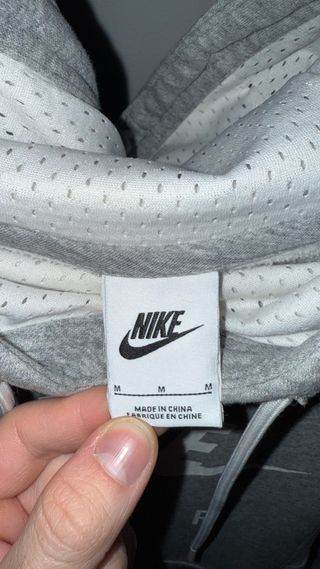 Sudadera Nike Air Gris Talla M