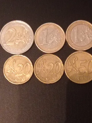 Lote 6 monedas Finlandia Euro