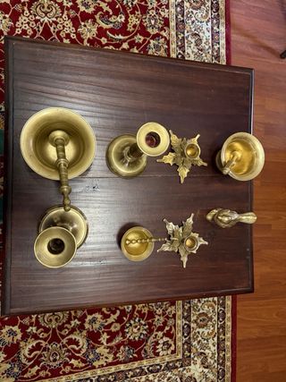 Lote Antigüedades Bronce Buen Estado