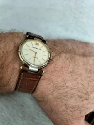 Orologio Guy Laroche Quarzo Vintage Pelle Marrone