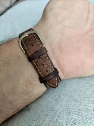 Orologio Guy Laroche Quarzo Vintage Pelle Marrone