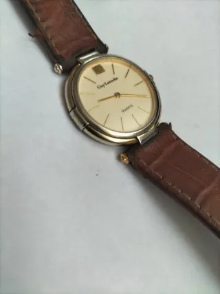 Orologio Guy Laroche Quarzo Vintage Pelle Marrone