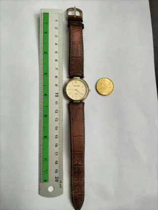 Orologio Guy Laroche Quarzo Vintage Pelle Marrone