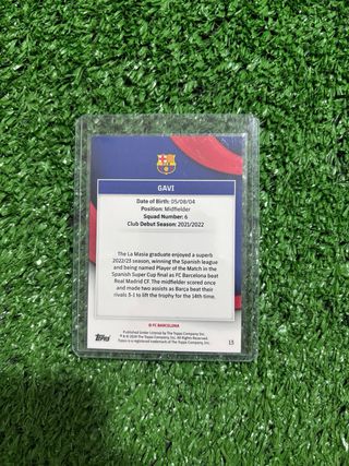 Gavi /250 Topps FC Barcelona