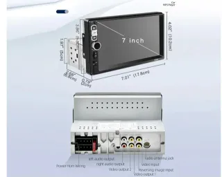 Pantalla Coche 7'' GPS