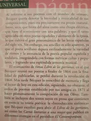 RIMAS Gustavo Adolfo Béquer POESÍA