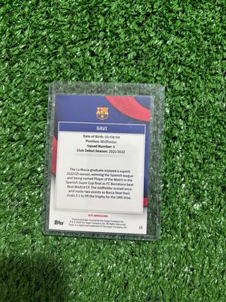 Gavi /250 Topps FC Barcelona Set (1)
