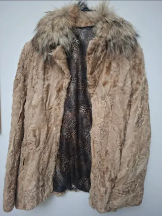 Abrigo de astracán talla M