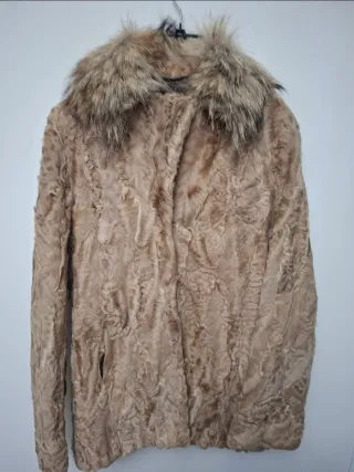 Abrigo de astracán talla M