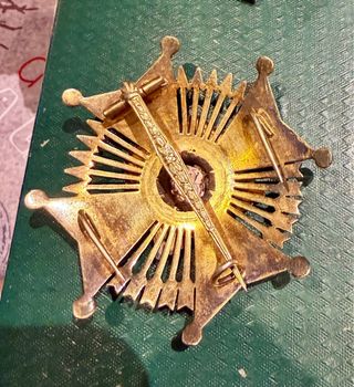 Orden de Cisneros- Placa de Comendador.