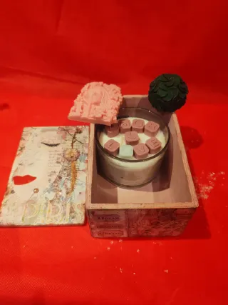 Velas aromáticas artesanales