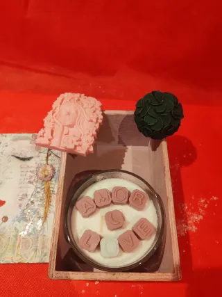 Velas aromáticas artesanales