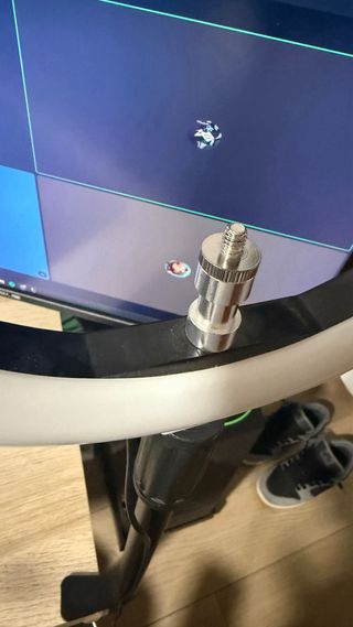 Webcam Logitech C920 + Aro Luz + Trípode