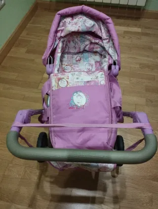 Cochecito Muñecas BabyBorn Rosa
