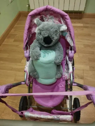 Cochecito Muñecas BabyBorn Rosa