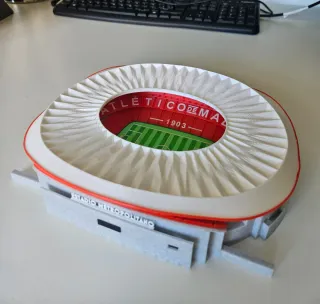Maqueta Estadio Metropolitano - Atleti