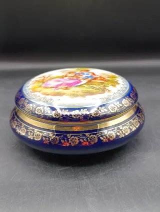Caja porcelana Limoges Fragonard