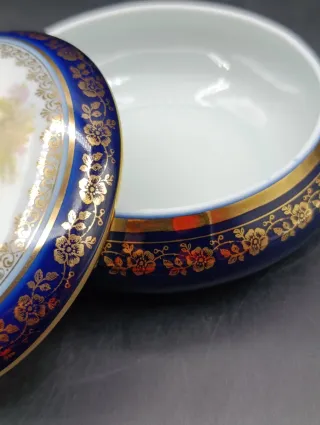 Caja porcelana Limoges Fragonard