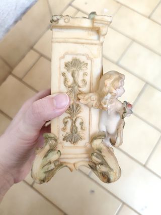 Collezione orologio da tavolo con angioletti.