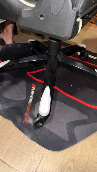 Alfombra Gaming Drift Hexagonal Roja y Negra