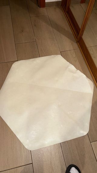 Alfombra Gaming Drift Hexagonal Roja y Negra