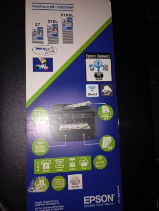 3 Stampanti Epson WF7620, WF7210 e HP